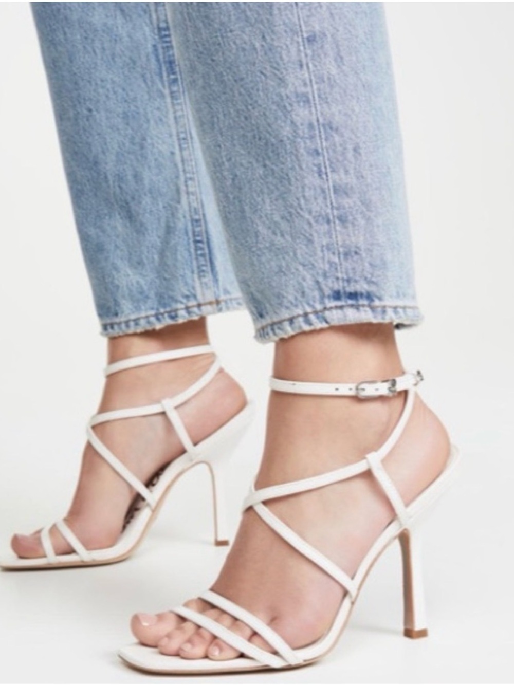 Sam Edelman Leeanne Wrapped
Ankle Strap Heels New $130